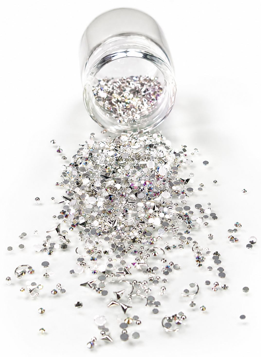 Silvery Studs Etc